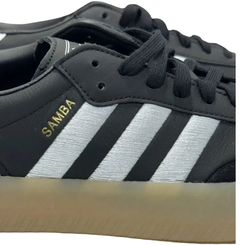 Adidas Sambae Platform Sneakers Black Size Mens 8.5